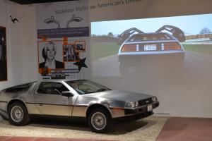 The De Lorean part of The American Dream collection at Haynes International Motor Museum