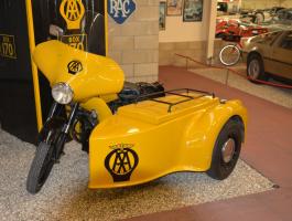 1960 BSA M21 ‘Slogger’ sidecar combination at Haynes International Motor Museum