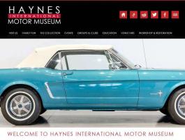New website for Haynes International Motor Museum