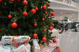 Christmas Tree at Haynes International Motor Museum Somerset