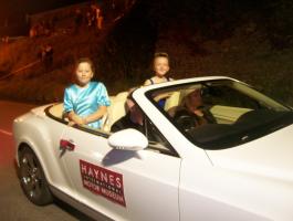 Haynes Joins in the Castle Cary Carnival Fun 